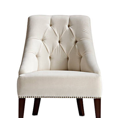 White chair with clipping path